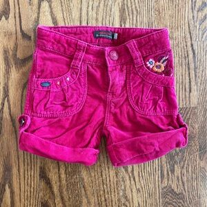Catimini corduroy shorts size 4